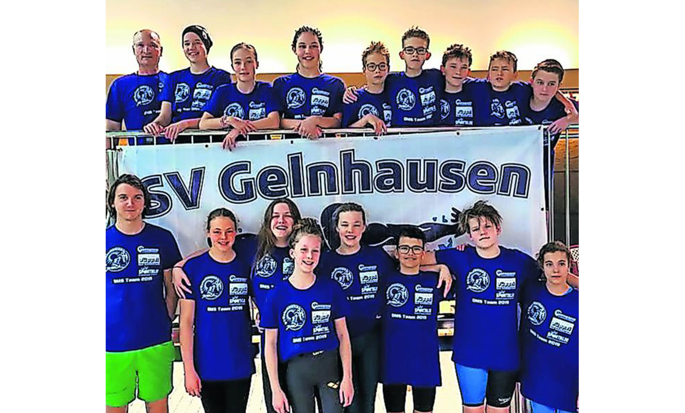 SV Gelnhausen - Die SVG-Starter beim Wettkampf in Frankfurt.