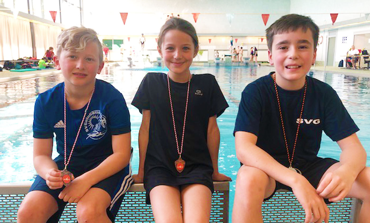 Vier Medaillen für die Gelnhäuser Wasserspringer