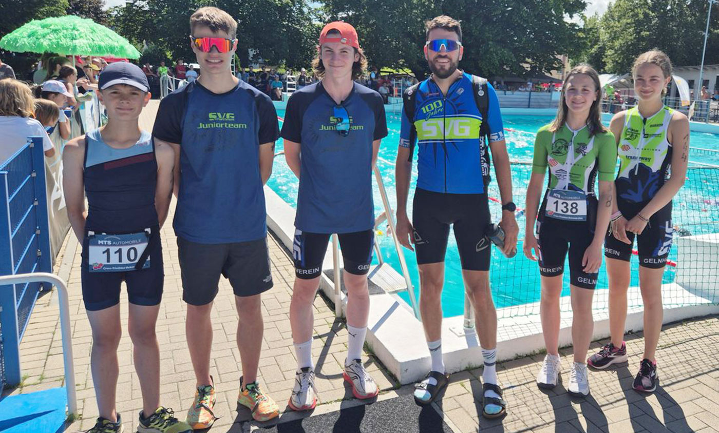 SVG Juniorteam erfolgreich beim 11. Ockstädter Cross-Triathlon