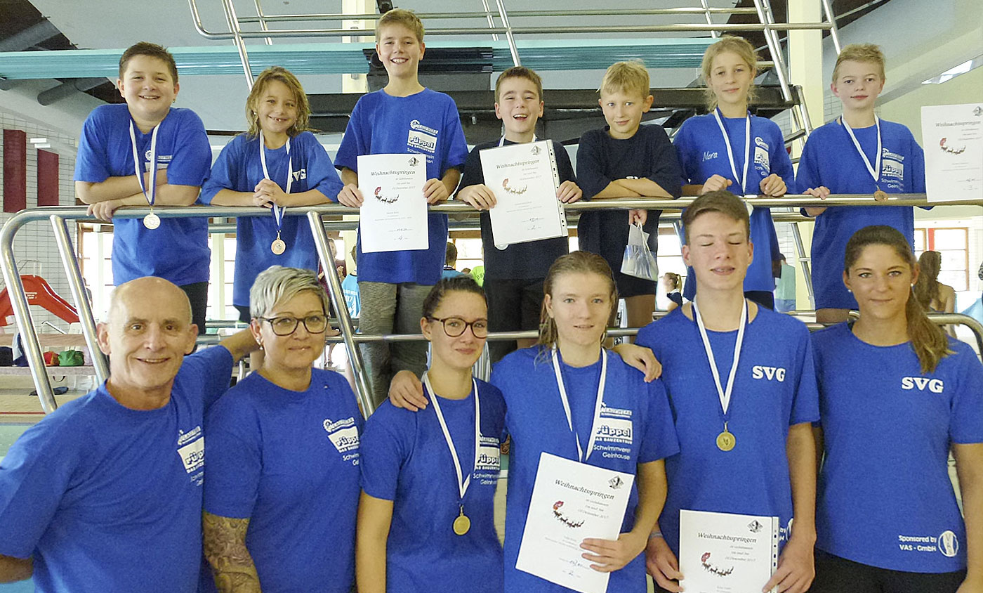 Neun Medaillen geholt