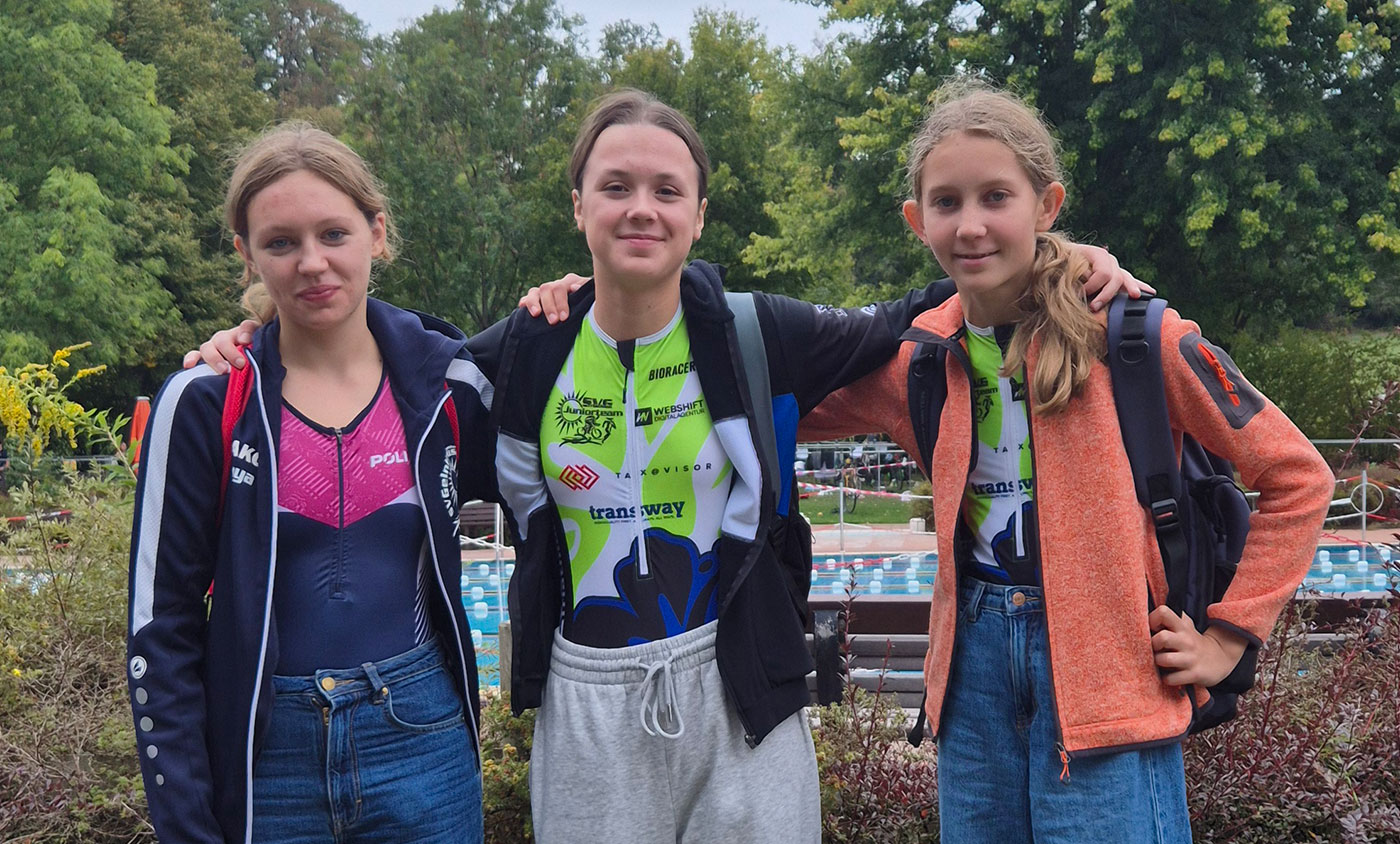SVG-Triathlon-Juniorteam beim 3sathlon